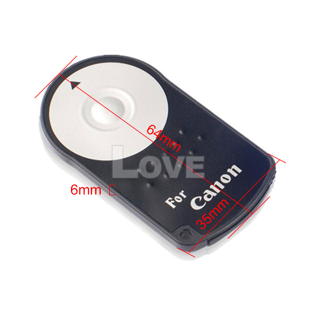 New RC6 Wireless Remote Control for Canon 7D 70D 700D 6D EOS M Mark