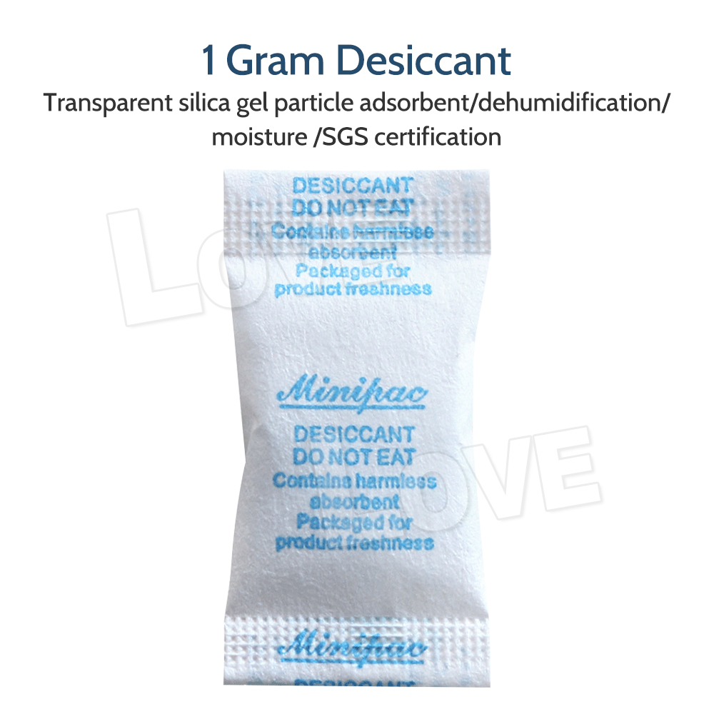 Upto500x 1g Silica Gel Packets Moisture Absorber Desiccant Reusable