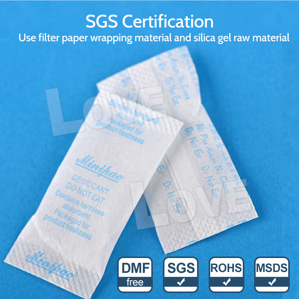 Upto500x 1g Silica Gel Packets Moisture Absorber Desiccant Reusable