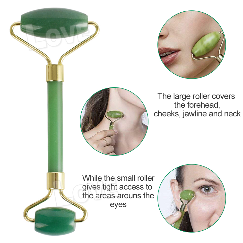 Natural Facial Gua sha Slimming Massager GuaSha Set for ...