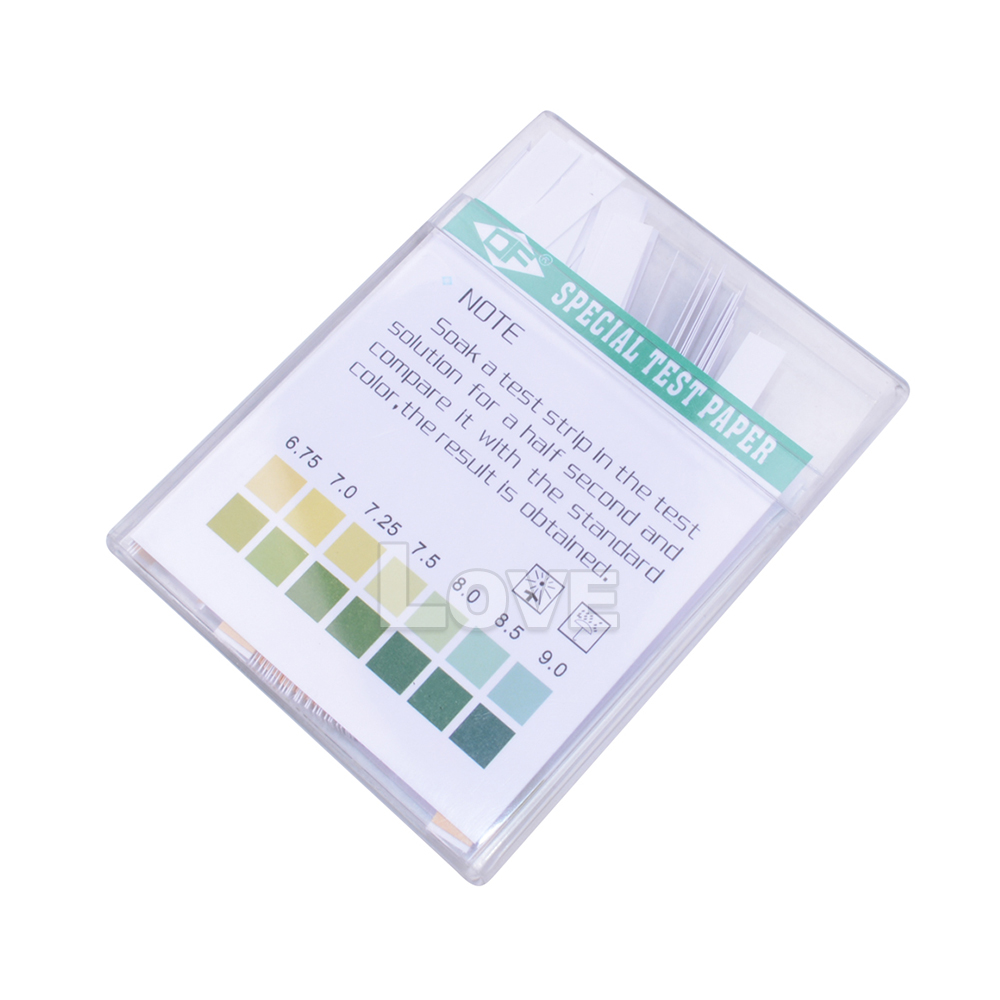 PH Test Strips (100 Strips) For Urine & Saliva Alkaline