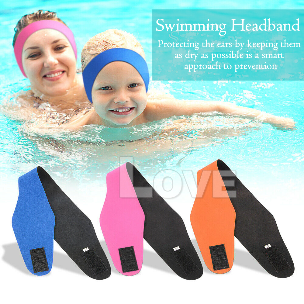 Children's Swimming Ear Head Protector Band Neoprene Wetsuit Head Band